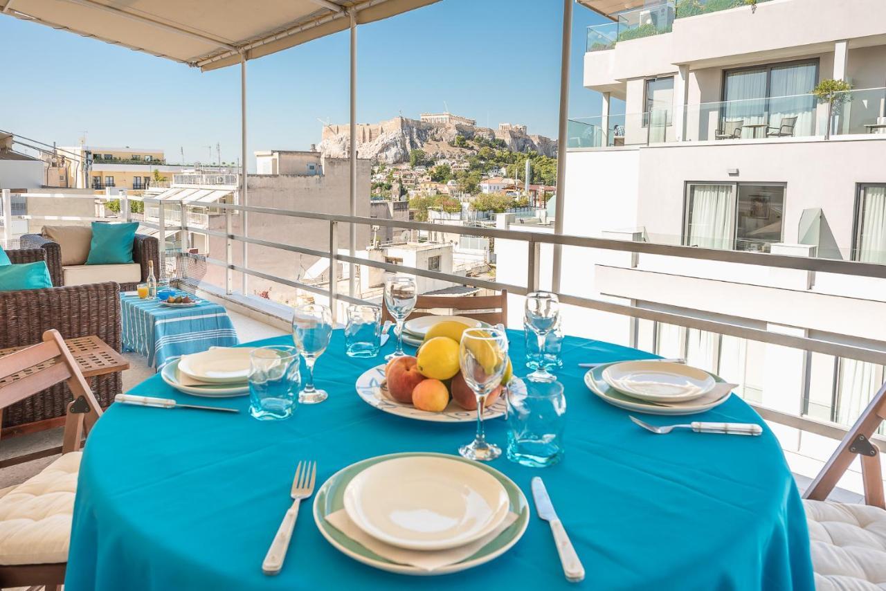 Syntagma Spa With Acropolis View Athena Bagian luar foto